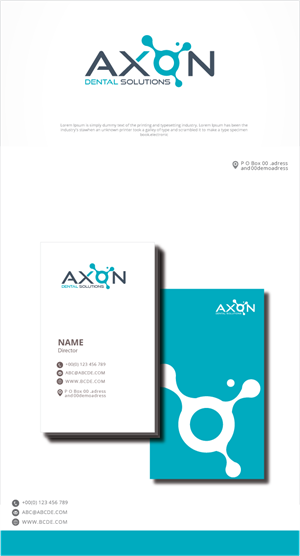 Logo Design by graphicevolution for Axon Dental Solutions | Design: #29051824