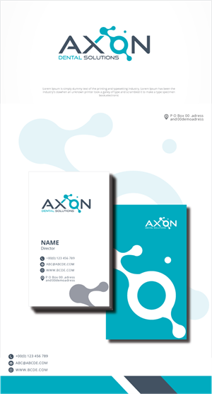 Logo Design by graphicevolution for Axon Dental Solutions | Design: #29054473