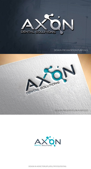 Logo Design by graphicevolution for Axon Dental Solutions | Design: #29054474