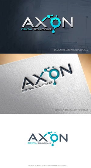 Logo Design by graphicevolution for Axon Dental Solutions | Design: #29054503