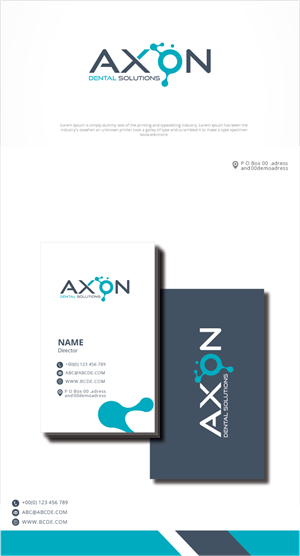 Logo Design by graphicevolution for Axon Dental Solutions | Design: #29054505
