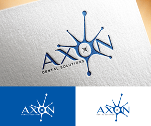 Logo Design by step forward 2 for Axon Dental Solutions | Design: #29054562