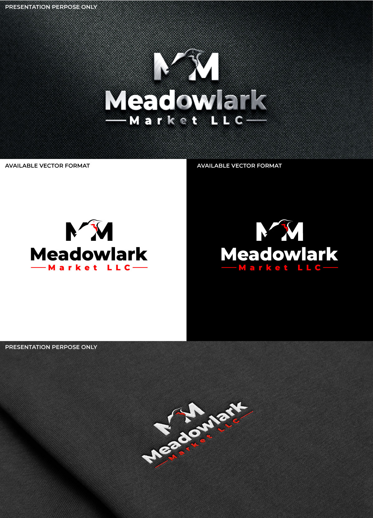 Diseño de Logo por RS_Design para Meadowlark Market LLC | Diseño #29056158