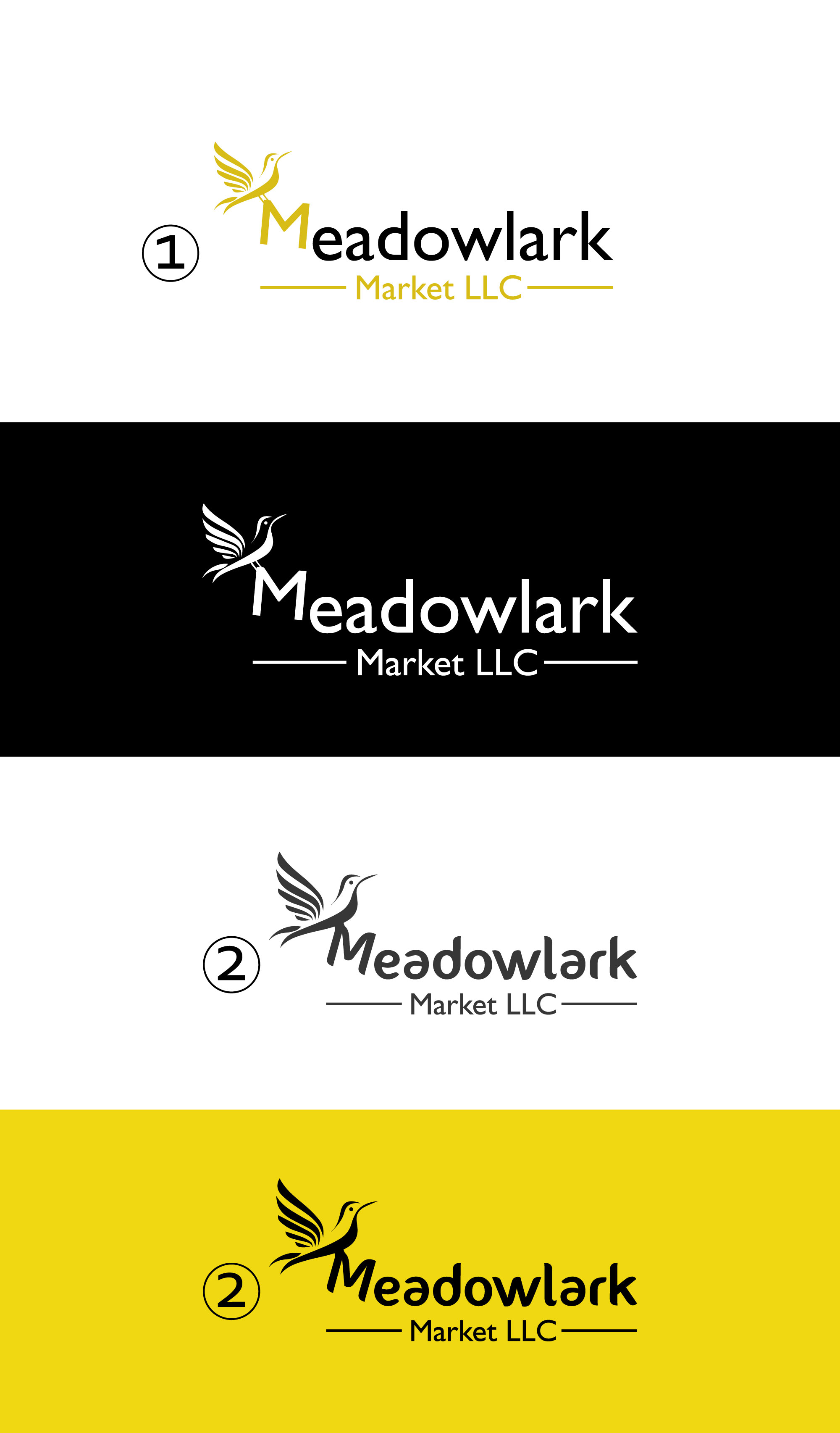 Design de Logo par riyad123 pour Meadowlark Market LLC | Design #29052153