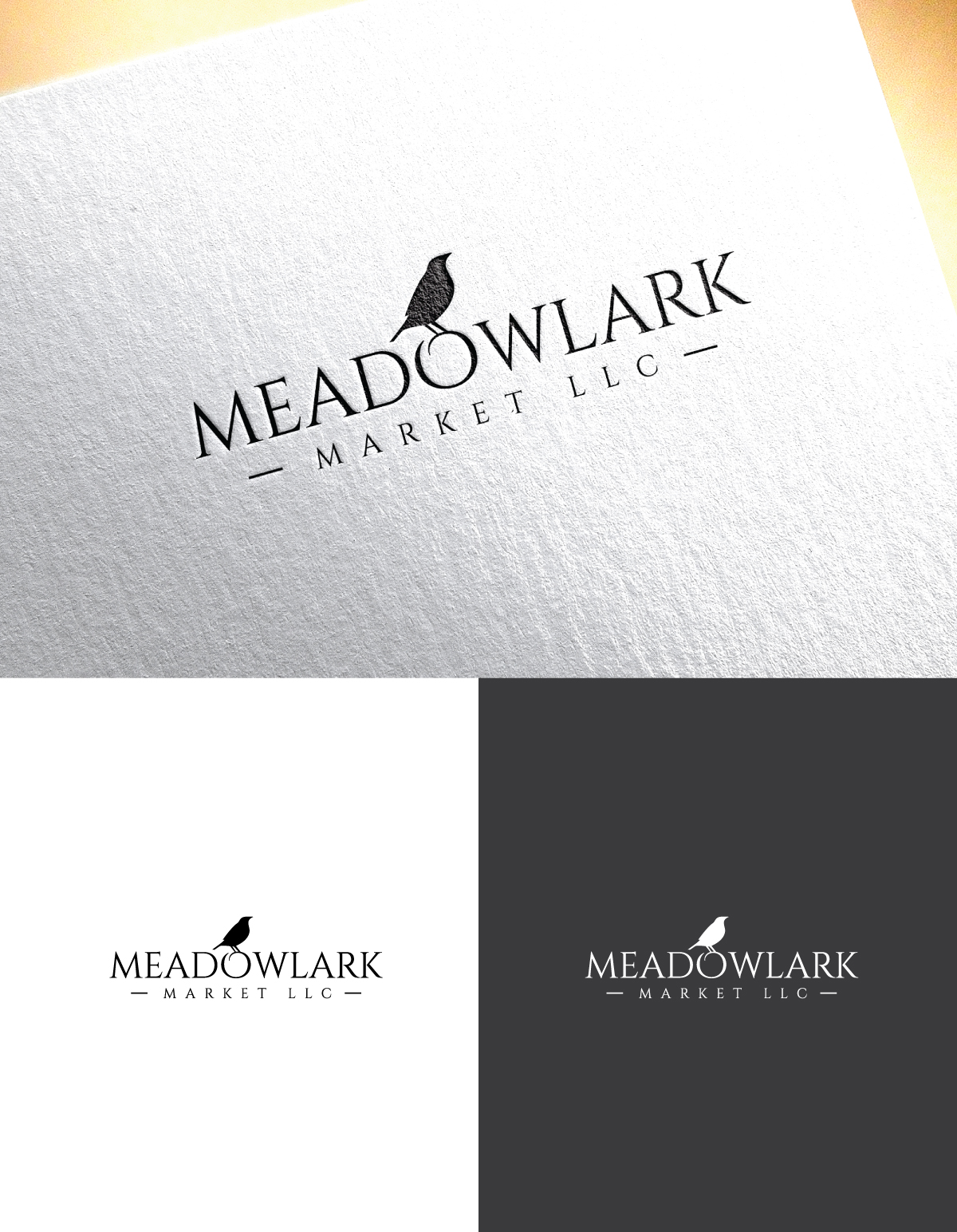 Logo Design by step forward 2 for Meadowlark Market LLC | Design #29056005