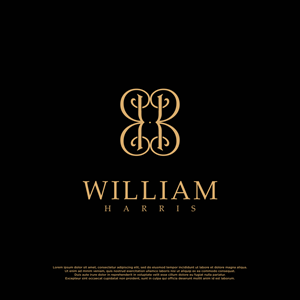 William Harris, Handcrafted  in America (or similar, like Designed and built in America, or Built in America, whatever sounds the best and looks the best. | Logo Design by Elysa95