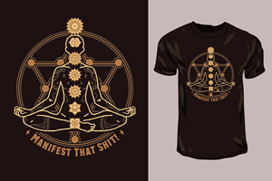 T-shirt Design by krizvector for The Manifestation Source | Design: #29060441
