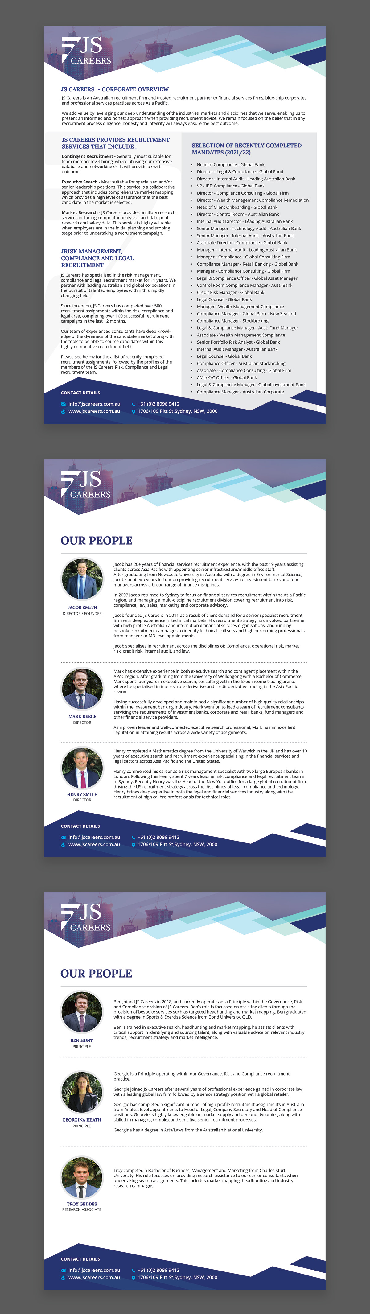 Flyer Design by **Rose** for JS Careers | Design #29055169