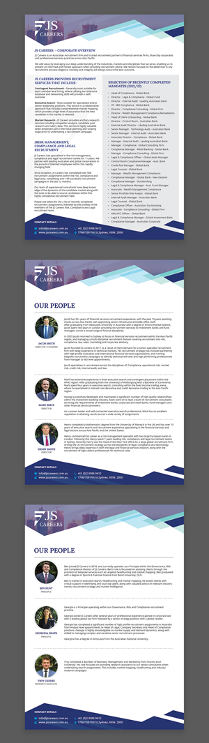 Flyer Design by **Rose** for JS Careers | Design: #29055169