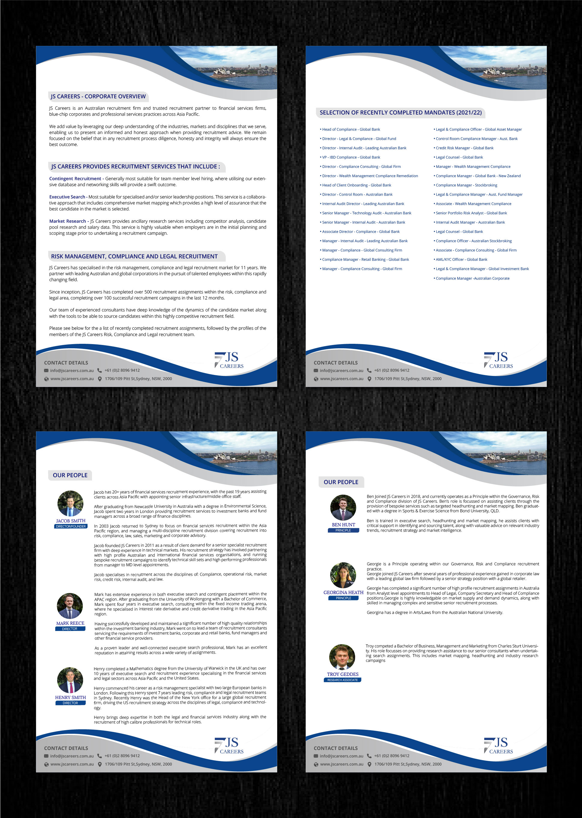 Flyer Design by artbitin for JS Careers | Design #29054698