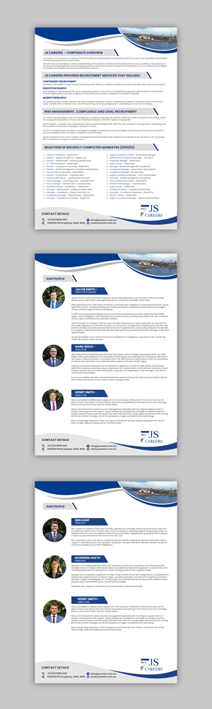 Flyer-Design von debdesign für JS Careers | Design: #29056722