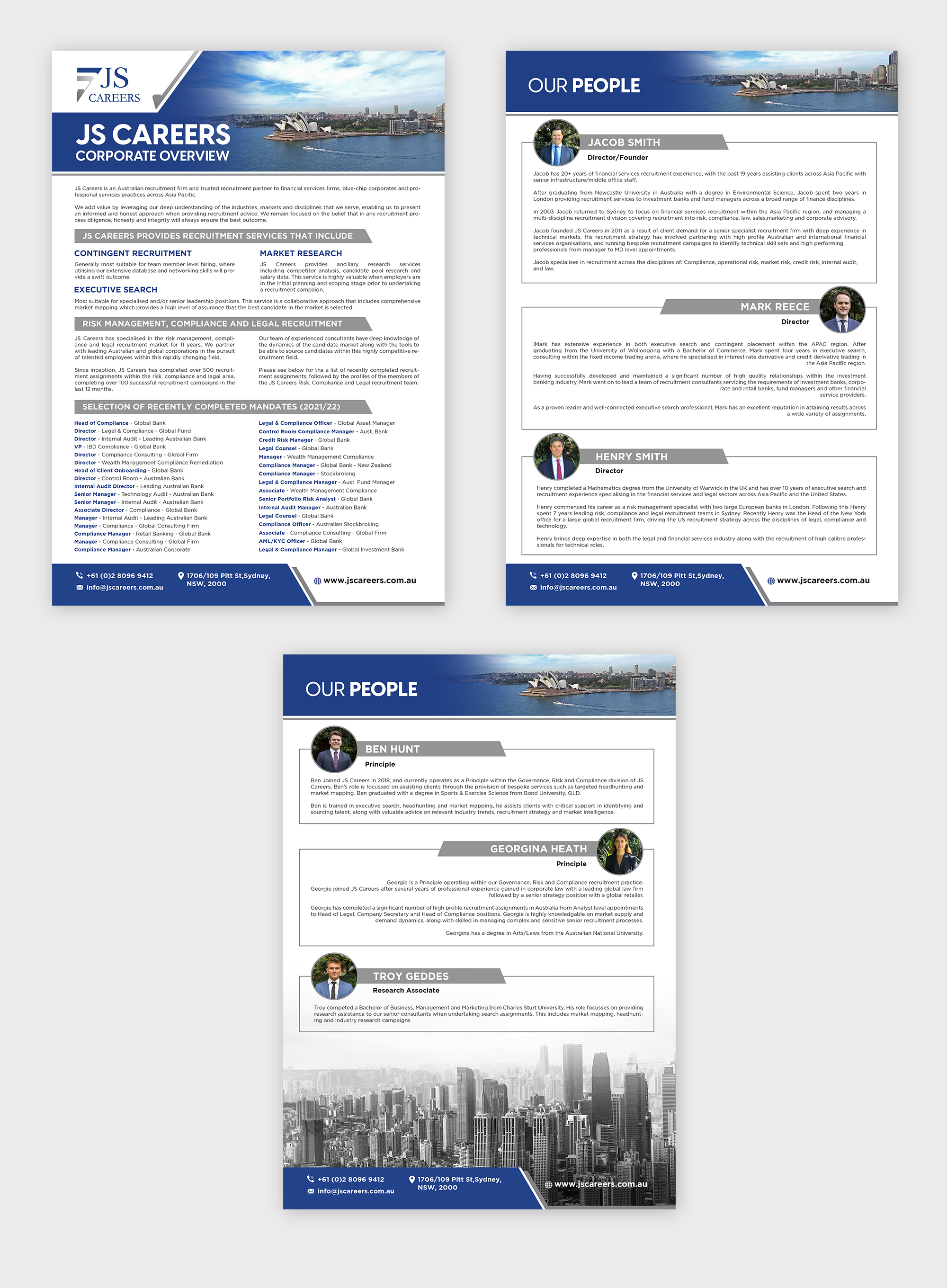 Flyer Design by debdesign for JS Careers | Design #29057029
