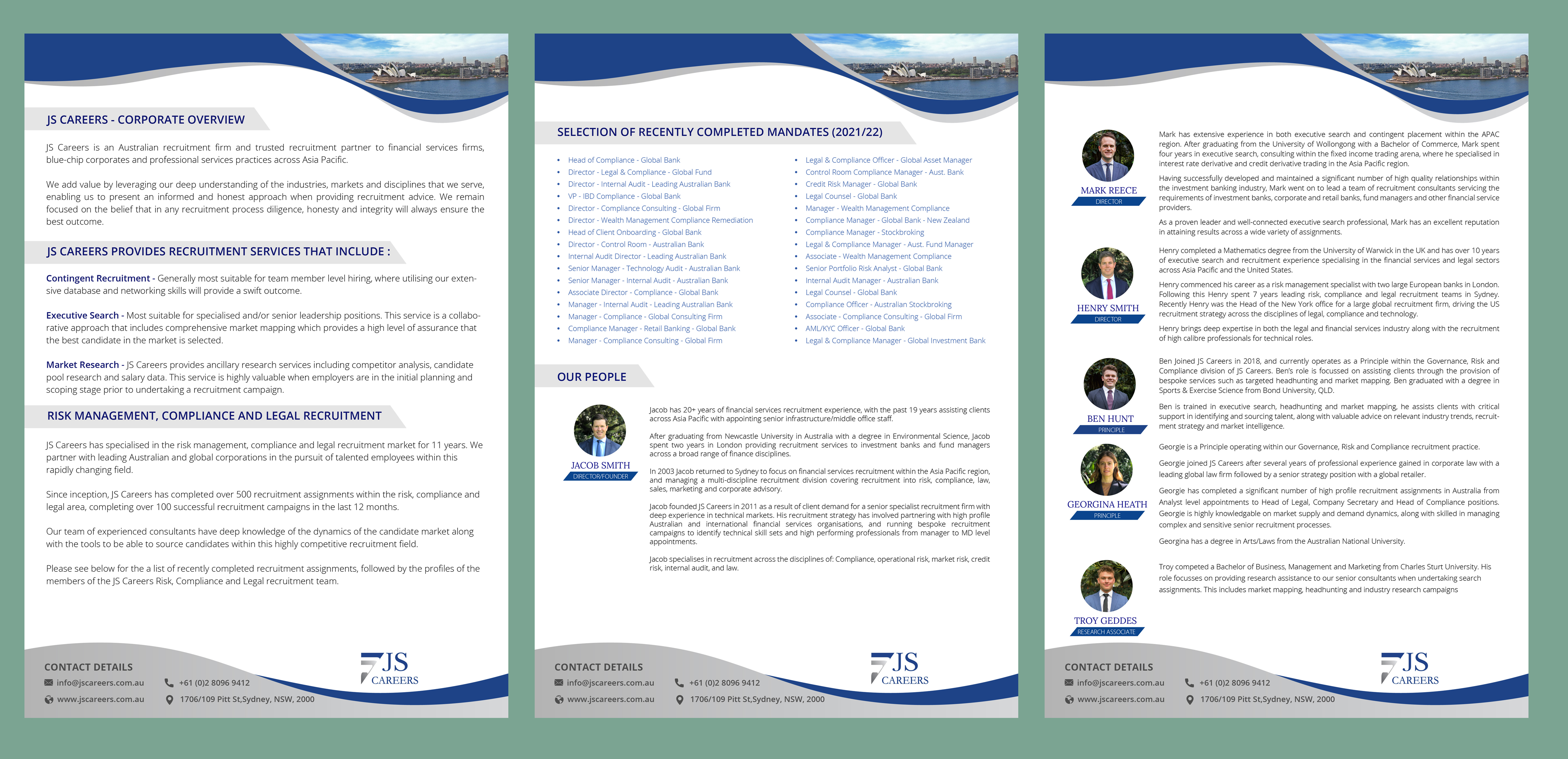 Flyer Design by CreativeTrends for JS Careers | Design #29055069