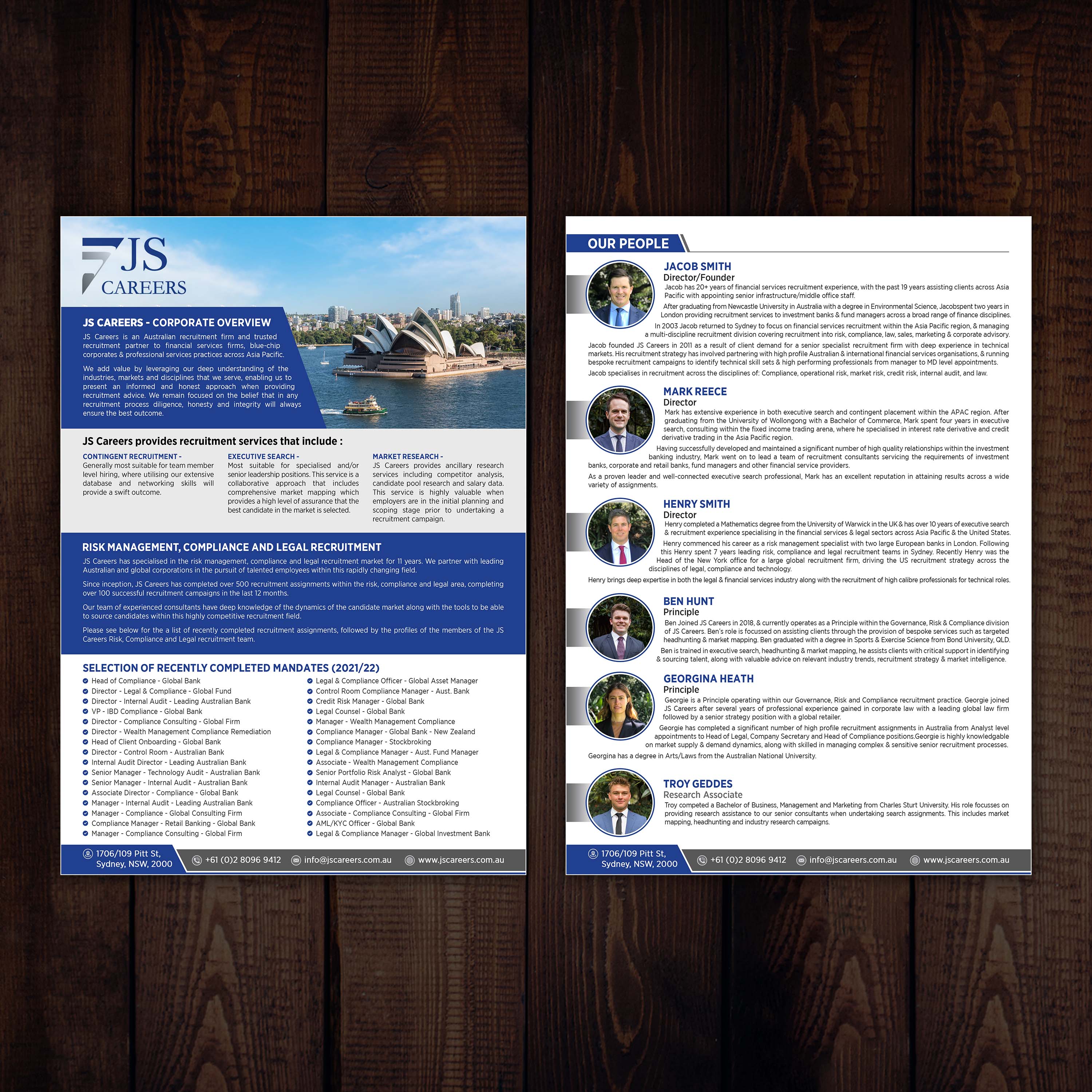 Flyer Design by GraphicsGuru for JS Careers | Design #29069241