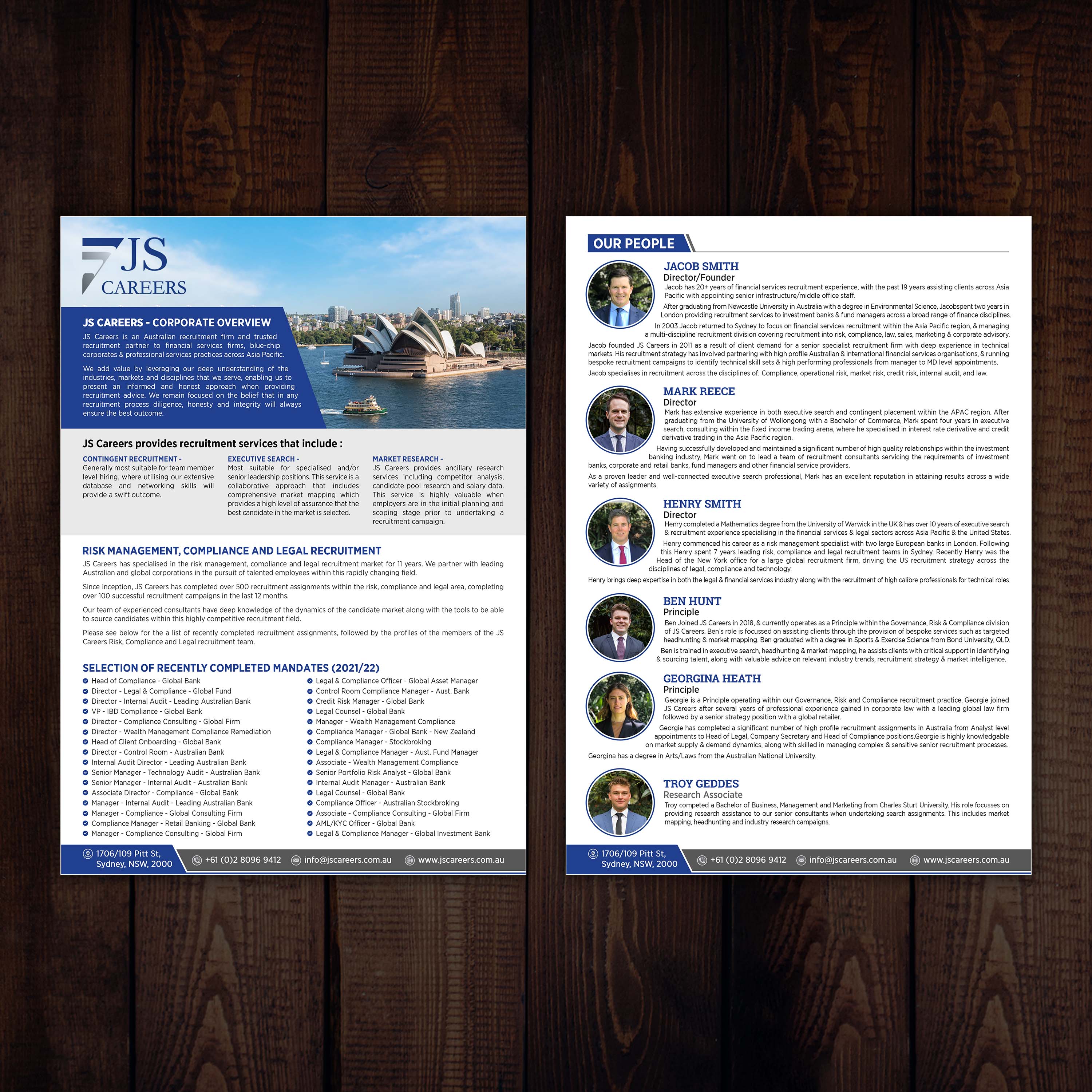 Flyer Design by GraphicsGuru for JS Careers | Design #29069243