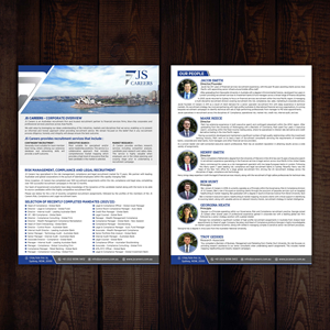 Flyer-Design von GraphicsGuru für JS Careers | Design: #29070551