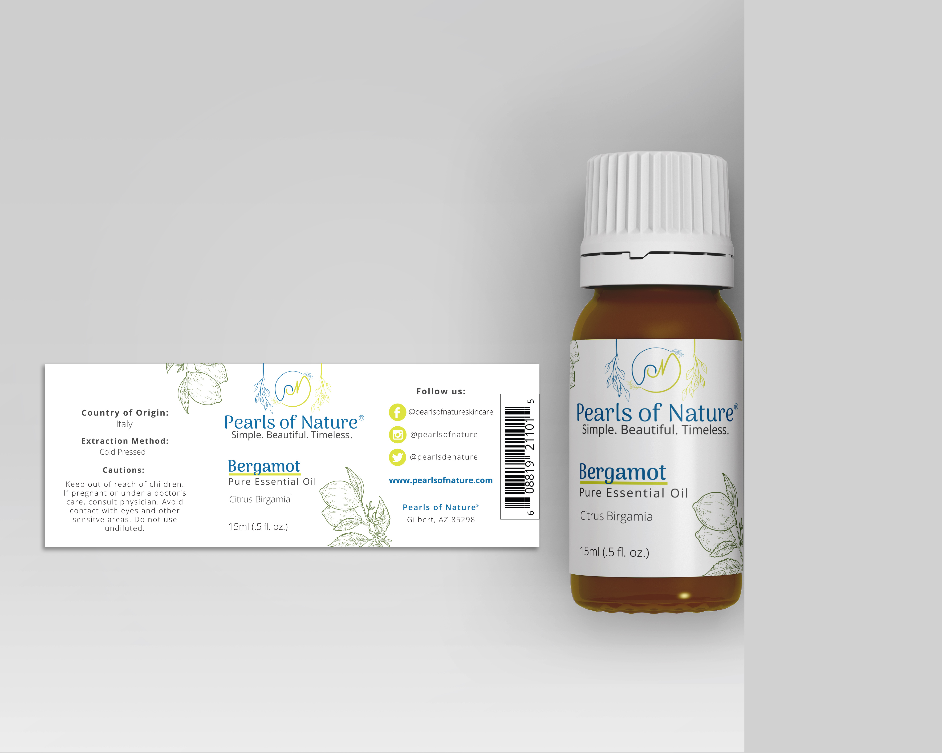 Label Design by HMZDGN for Pearls of Nature | Design #29058407