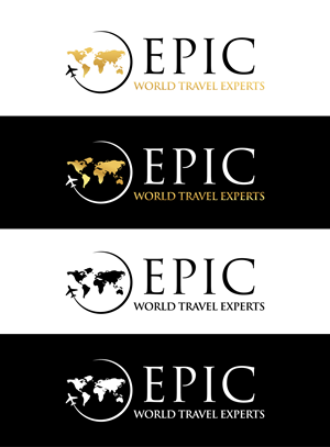 Logo Design by Sharukh Creative for Epic World Travel Experts | Design #29084669