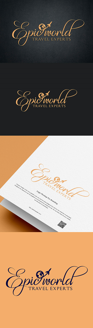 Logo Design by Shanzida for Epic World Travel Experts | Design #29057035
