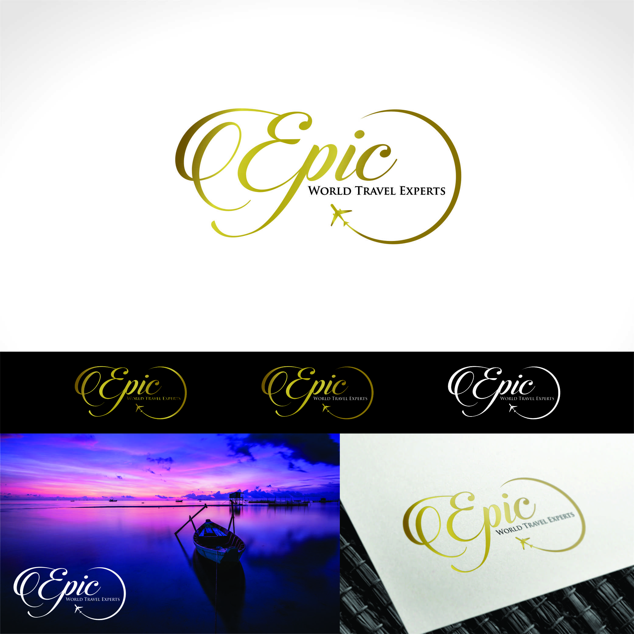 Diseño de Logo por Nicolene Barnard para Epic World Travel Experts | Diseño #29089972