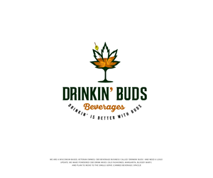 DRINKIN' BUDS Beverages | Logo Design by ecorokerz