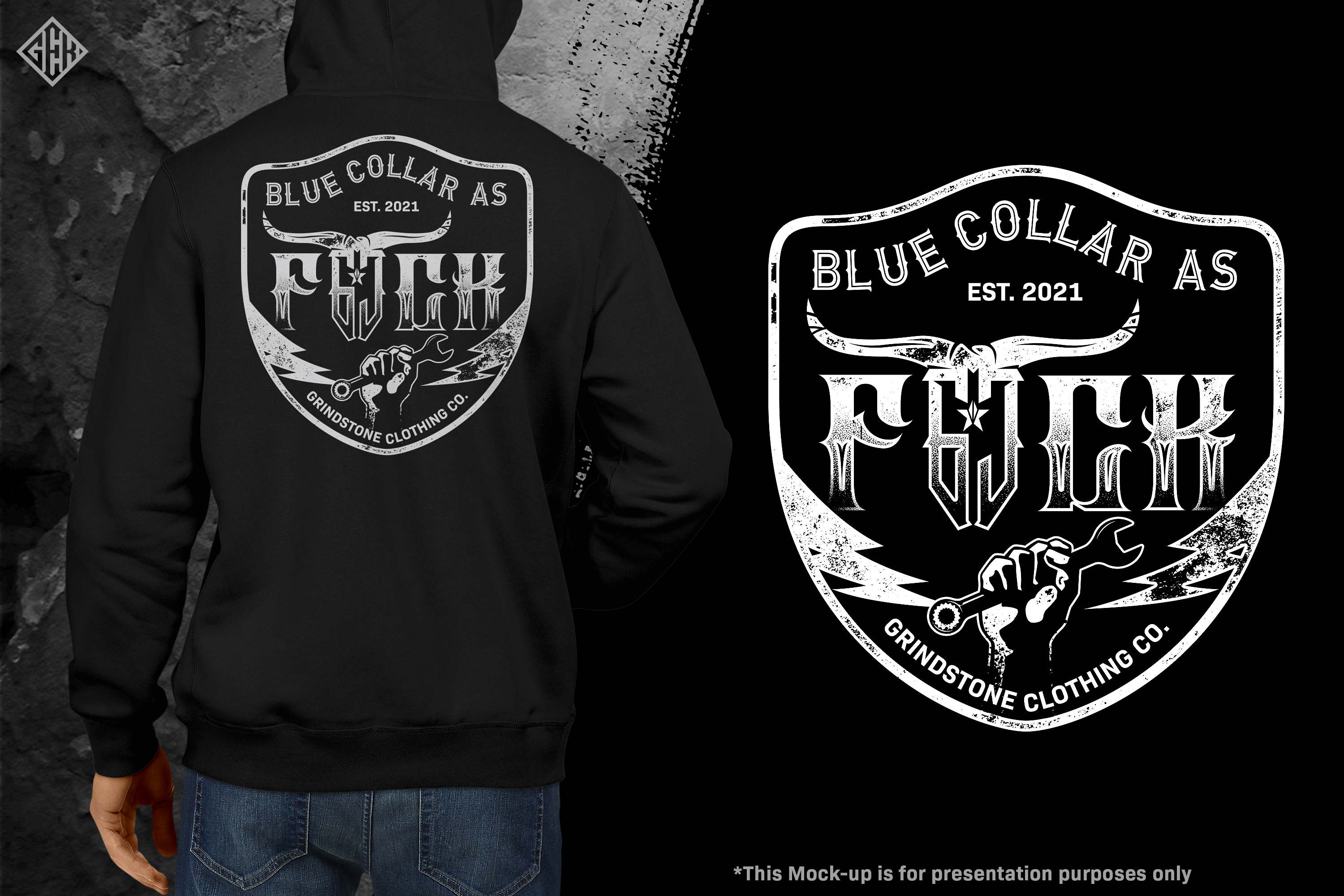 Diseño de Camiseta por gekgrfx para Grindstone clothing co  | Diseño #29062881