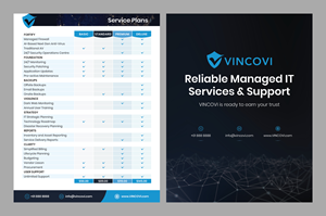 Flyer Design by Mikai!13 for VINCOVI Technology Solutions Inc | Design: #29085517