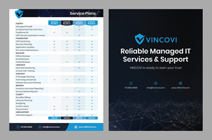 Flyer Design by Mikai!13 for VINCOVI Technology Solutions Inc | Design: #29091944