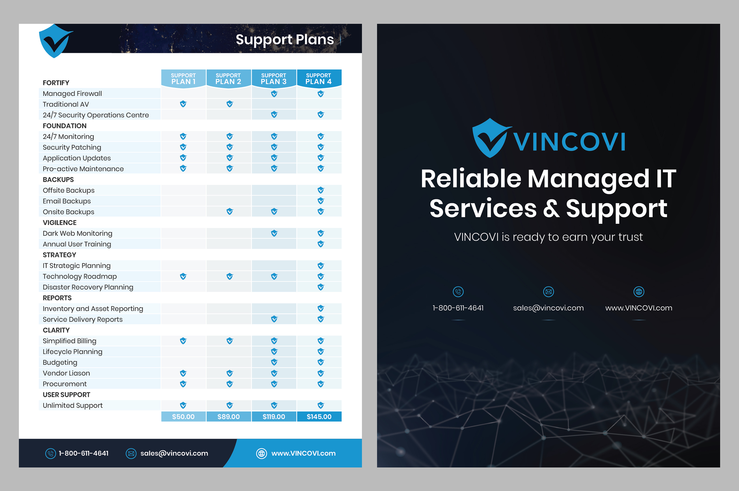 Diseño de Flyer por Mikai!13 para VINCOVI Technology Solutions Inc | Diseño #29170491