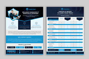 Flyer Design by ecorokerz for VINCOVI Technology Solutions Inc | Design: #29082027