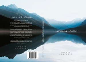 Book Cover Design (poetry, prose, and original quotes Book) - Title: resonance & reflection | Buchumschlag Design von VARVARA11