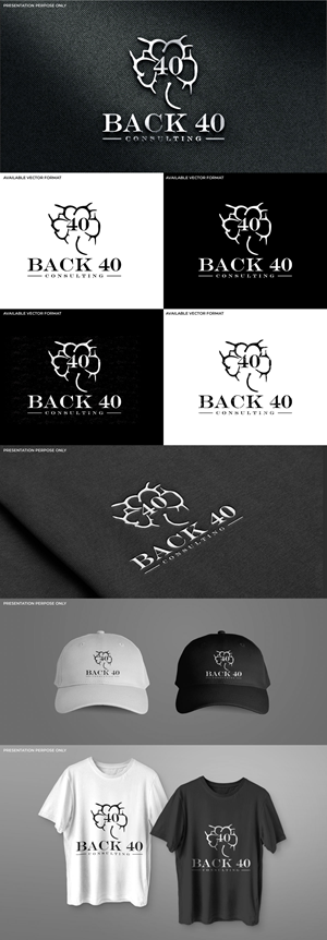 Logo Design by RS_Design for Back 40 Consulting | Design: #29059572