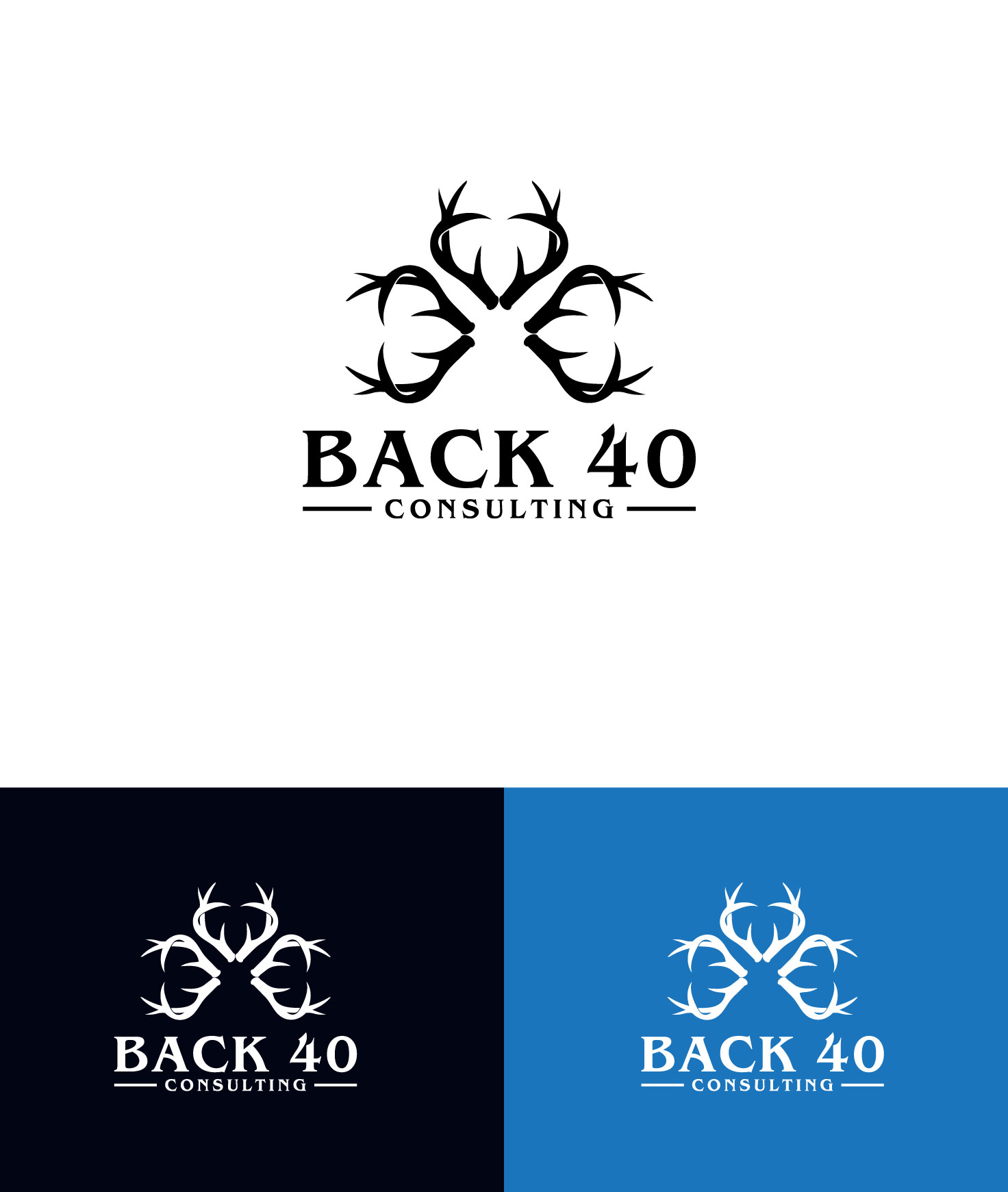 Logo Design by Mi Design1 for Back 40 Consulting | Design #29059681