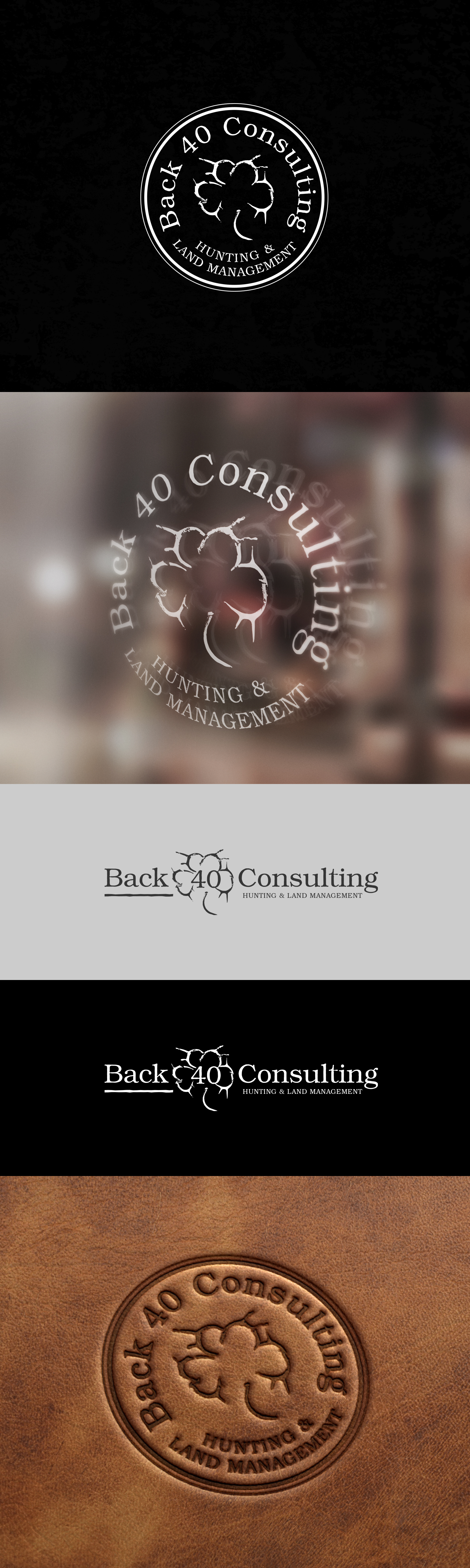 Logo Design by Oleksandr Tovarkov for Back 40 Consulting | Design #29074716