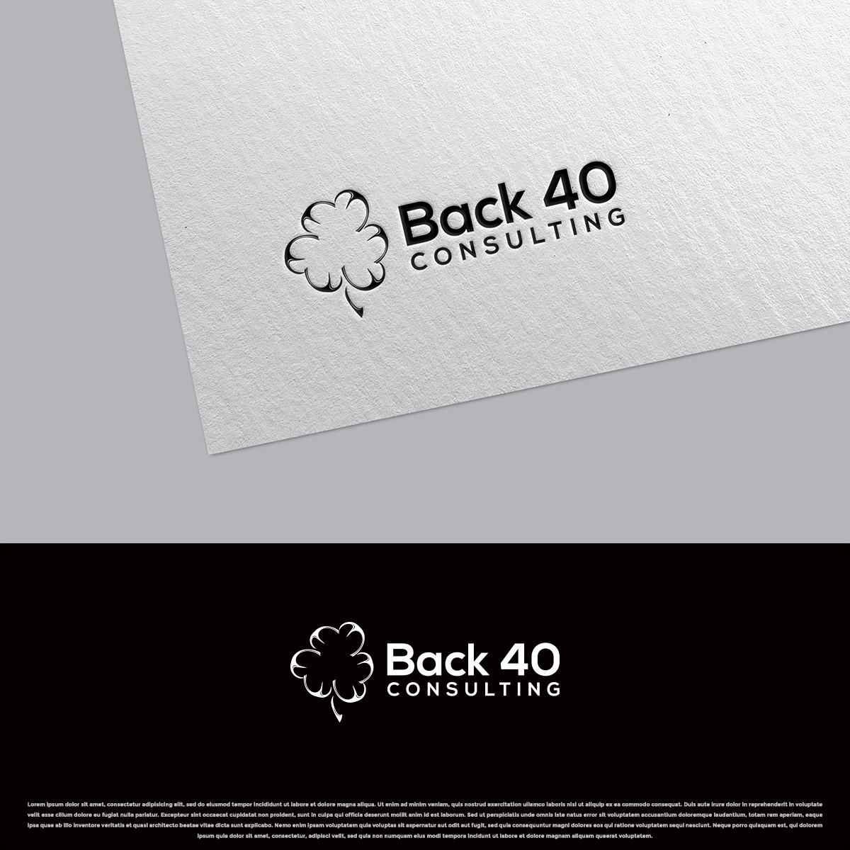 Logo Design by DesignDUO for Back 40 Consulting | Design #29087715