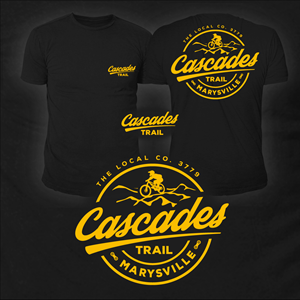 Seasonal design for mountain bike trail T-shirt | Diseño de Camiseta por OR-PiXEL STUDIO ™