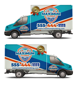 Eye Catching Wrap for Maximum Plumbing | Car Wrap-Design von Shumaila Kiran