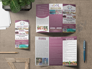 Broschüren-Design von Riyad für 1 Sport Of Life Global Inc | Design: #29062269