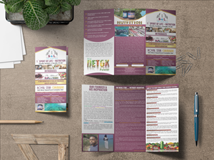Broschüren-Design von Riyad für 1 Sport Of Life Global Inc | Design: #29068973