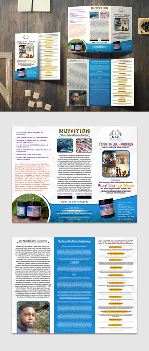 Broschüren-Design von debdesign für 1 Sport Of Life Global Inc | Design: #29088591