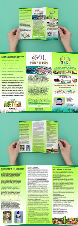 Broschüren-Design von 3Guys für 1 Sport Of Life Global Inc | Design: #29062385