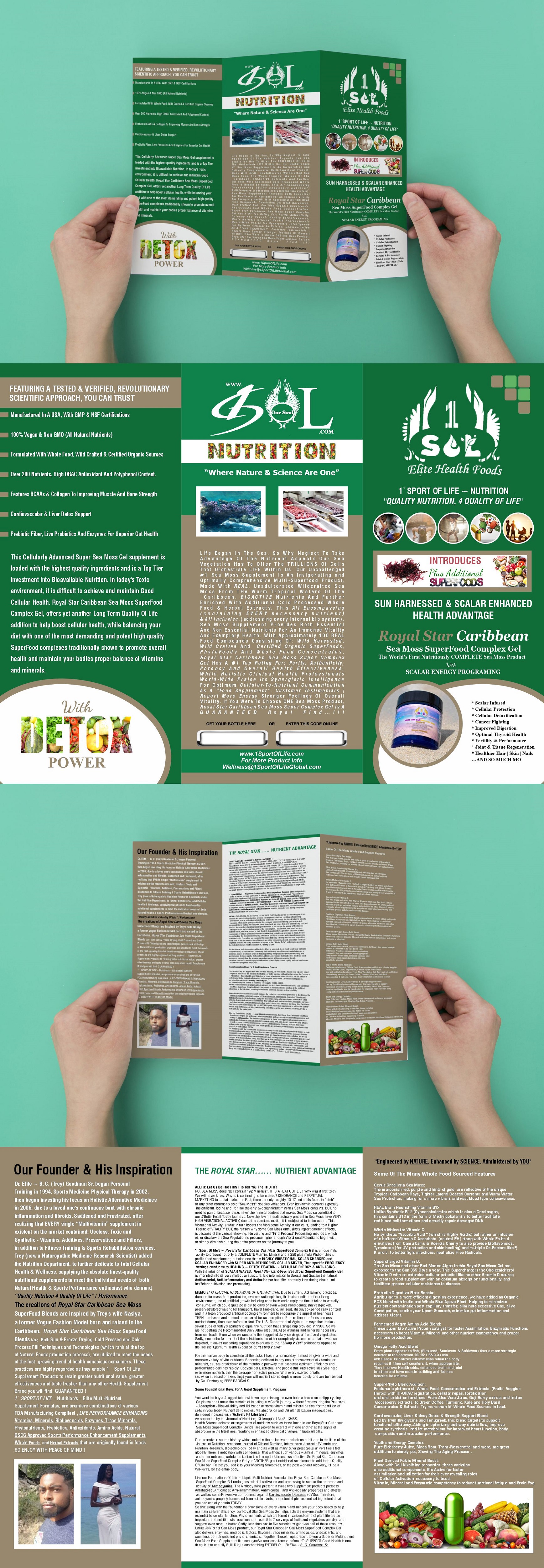 Brochure Design by 3Guys for 1 Sport Of Life Global Inc | Design #29065811