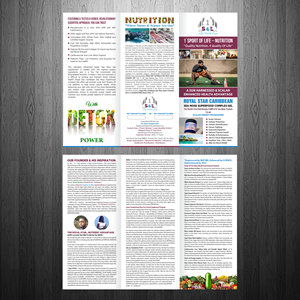 Broschüren-Design von GraphicsGuru für 1 Sport Of Life Global Inc | Design: #29072914