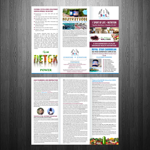 Broschüren-Design von GraphicsGuru für 1 Sport Of Life Global Inc | Design: #29072941