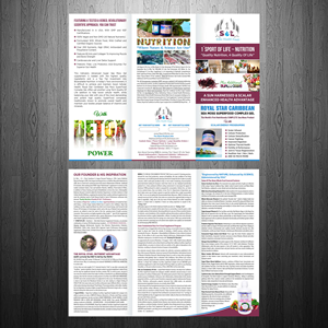 Broschüren-Design von GraphicsGuru für 1 Sport Of Life Global Inc | Design: #29074863