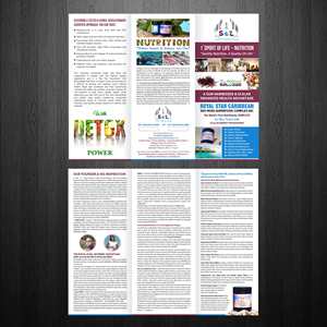 Broschüren-Design von GraphicsGuru für 1 Sport Of Life Global Inc | Design: #29075238