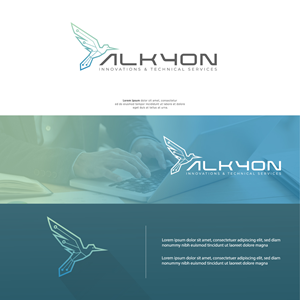 ALKYON or ALKYON INNOVATION & TECHNICAL SERVICES. | Logo-Design von Clean Designs 2