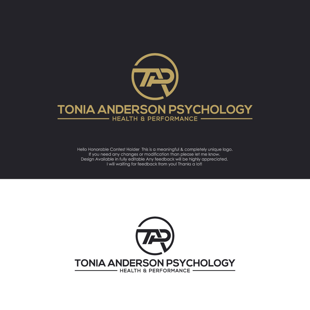 Logo Design by LogoEon for Tonia Anderson Psychology Inc. | Design #29094584