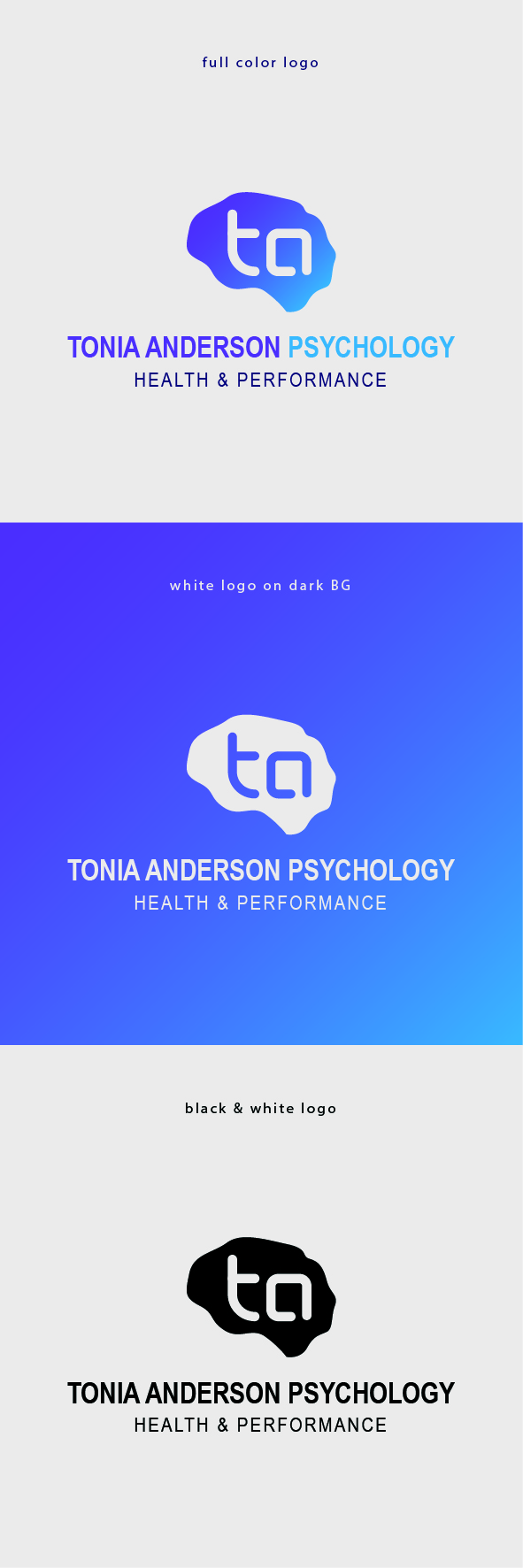 Diseño de Logo por Lammy para Tonia Anderson Psychology Inc. | Diseño #29097814
