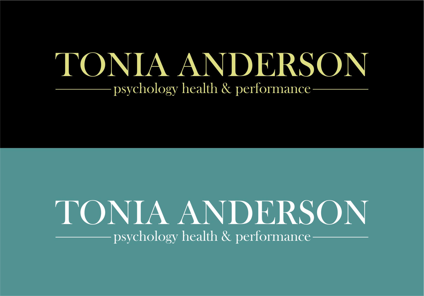 Logo-Design von GI ART für Tonia Anderson Psychology Inc. | Design #29100164